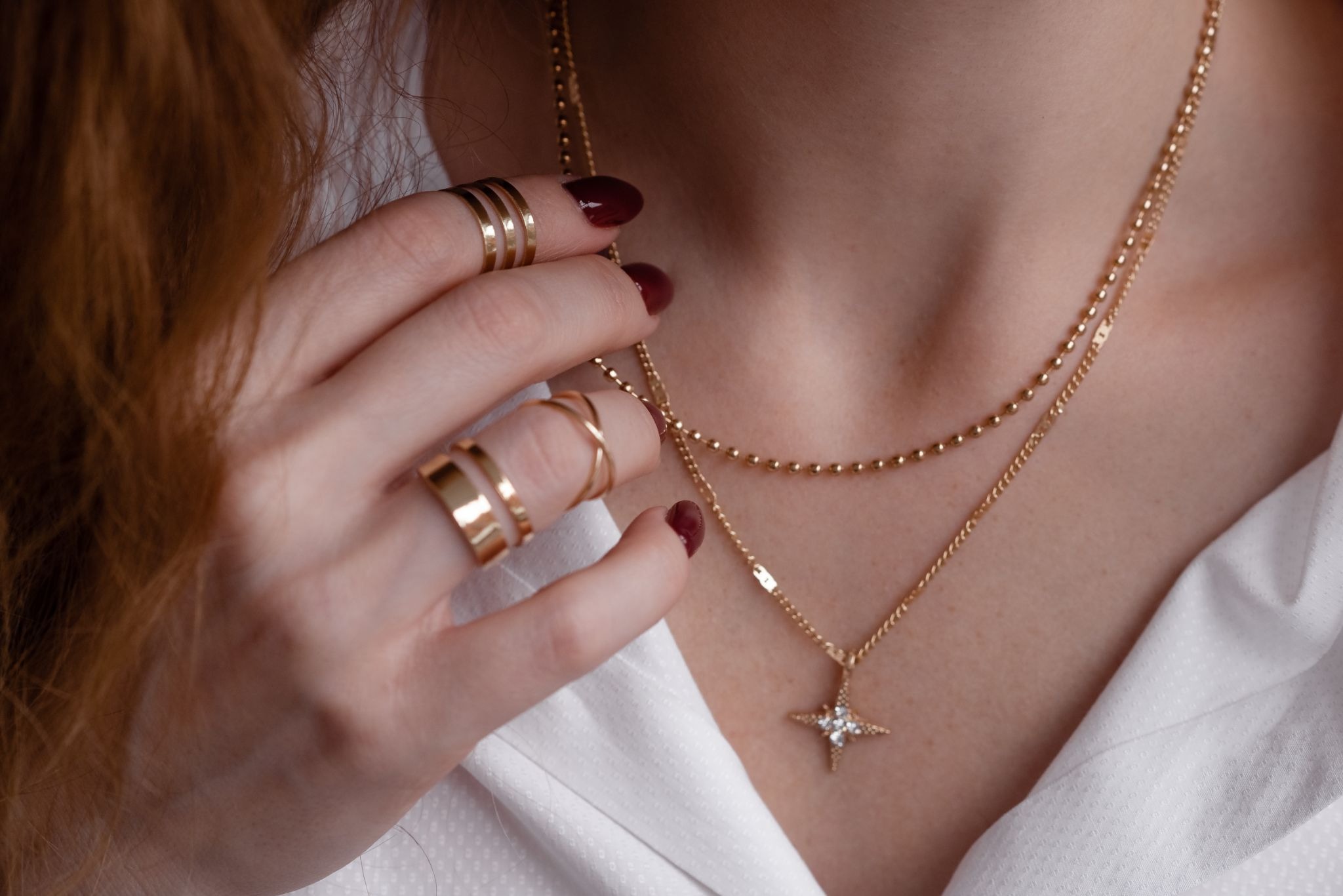 Styling Chunky Gold Jewelry
